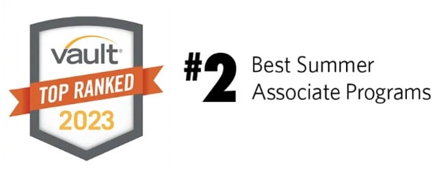 Vault #2 Best Summer Associate Programs