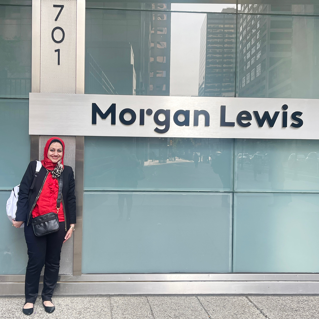 Marwa Elkhattabi at Morgan Lewis office