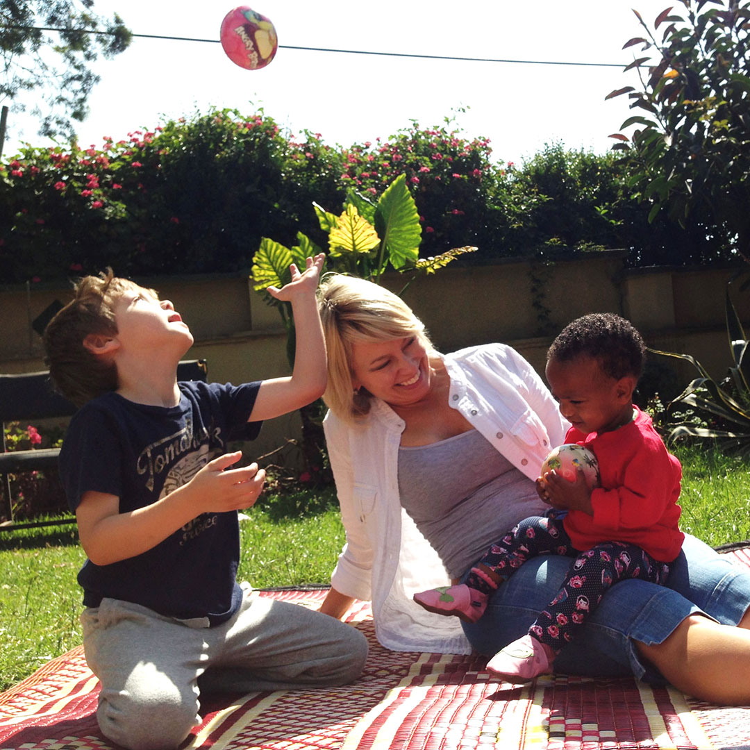 Alishia Sullivan and family